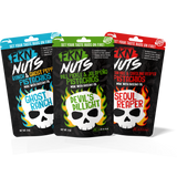 FKN Nuts 3-bag variety bundle - Dill Pickle Jalapeño, Ghost Pepper Ranch, Seoul Reaper
