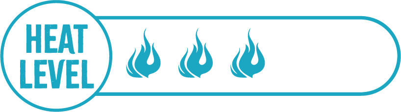 Ghost Ranch – Ranch & Ghost Pepper Pistachios | FKN Nuts heat badge