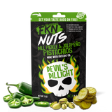 Bold dill pickle jalapeño in-shell pistachios — FKN Nuts spicy pistachio snack made in Texas